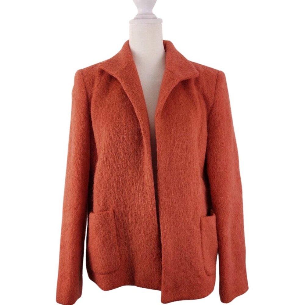 VTG Josephine Chaus Petite Pink Mohair Wool Jacket 6P - Picture 2 of 8